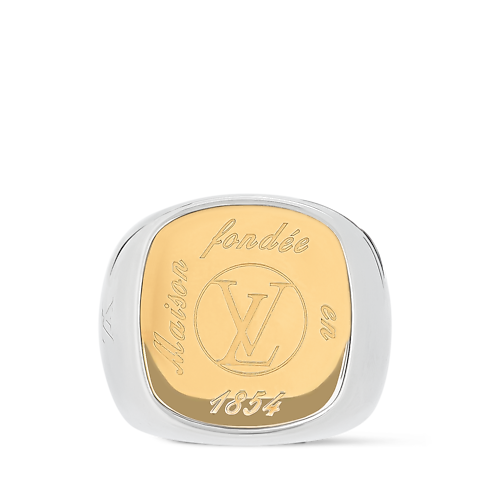 LV Signet Ring S00 in Women's Fashion Jewelry Rings collections by Louis Vuitton (Product zoom)