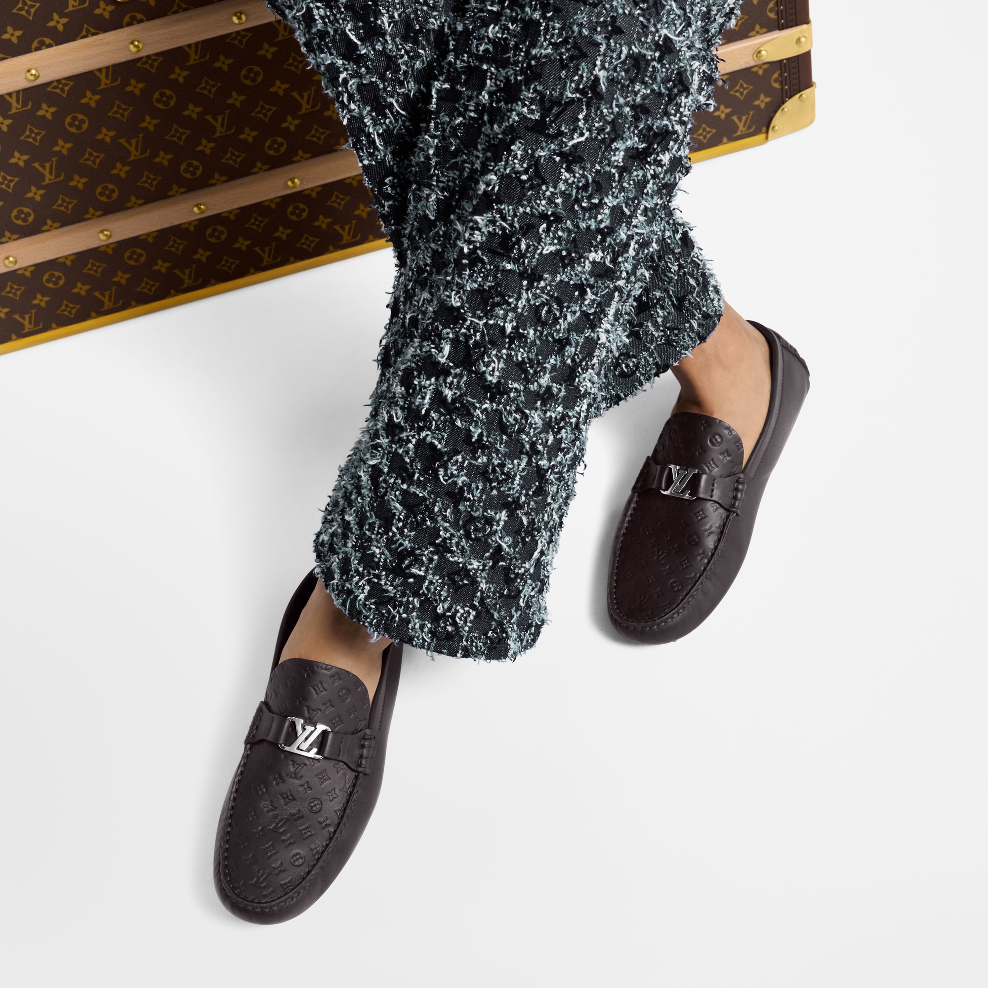 LV Silverstone Moccasin  in Men