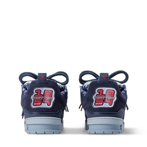 LV Skate Sneaker back view