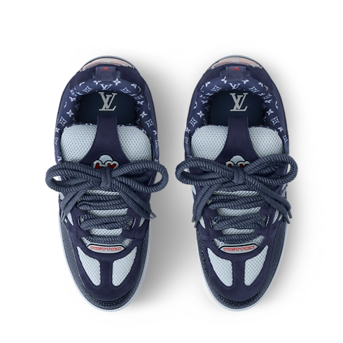 LV Skate Sneaker interior view