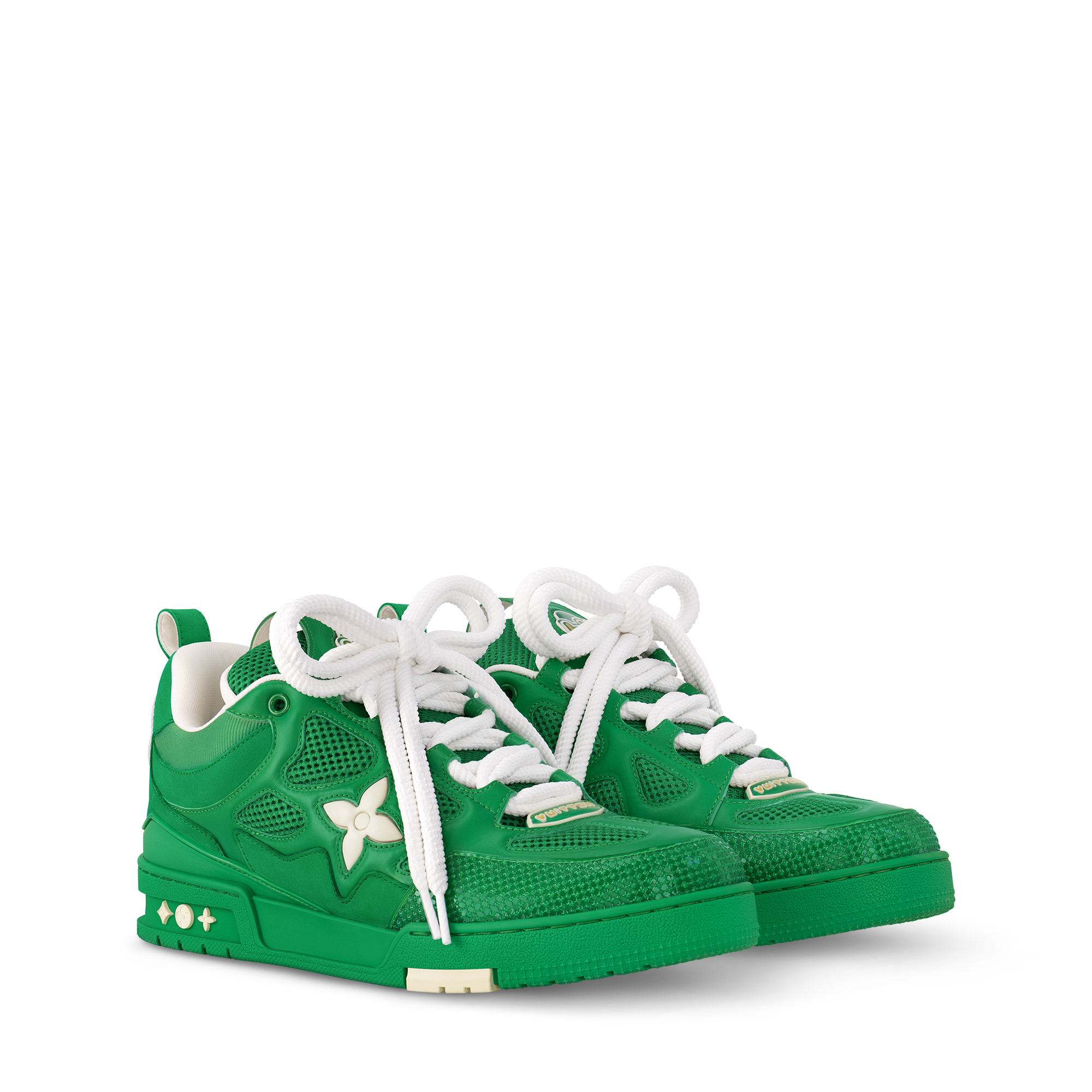 louis vuitton green sneakers