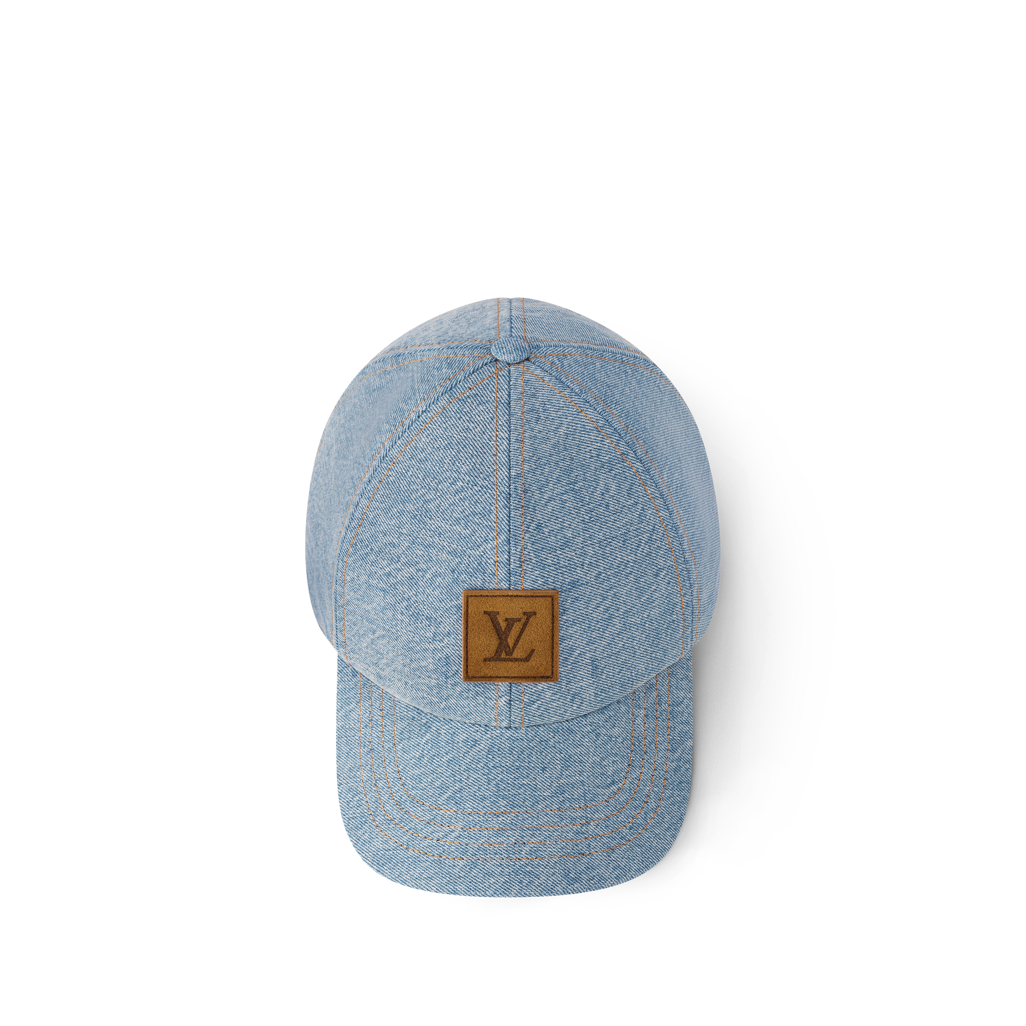 LV Staples Denim Cap S00 in Men