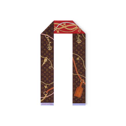 LV Strap Bandeau S00 in Women's Accessories Silk Squares and Bandeaus collections by Louis Vuitton (Product zoom)