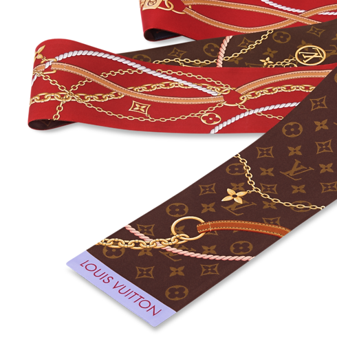 LV Strap Bandeau S00 in Women's Accessories Silk Squares and Bandeaus collections by Louis Vuitton (Product zoom)