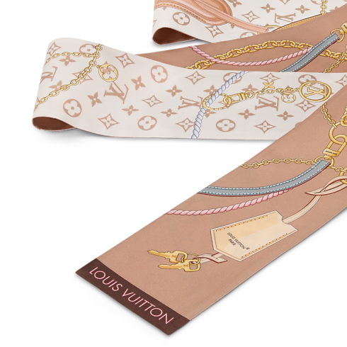 LV Strap Bandeau S00 in Women's Accessories Silk Squares and Bandeaus collections by Louis Vuitton (Product zoom)
