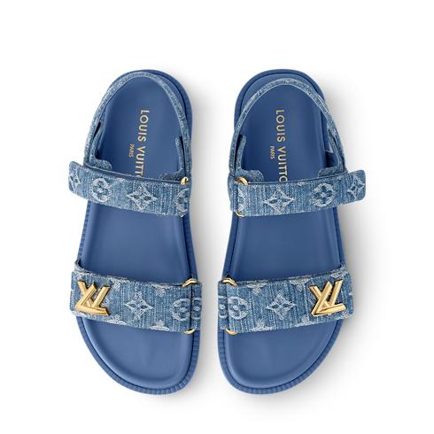 LV Sunset Flat Comfort Sandal in Women's Shoes All Shoes collections by Louis Vuitton (Product zoom)