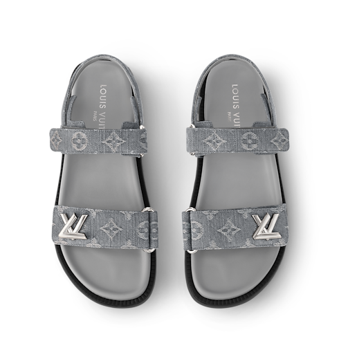 LV Sunset Flat Comfort Sandal in Women's Shoes All Shoes collections by Louis Vuitton (Product zoom)