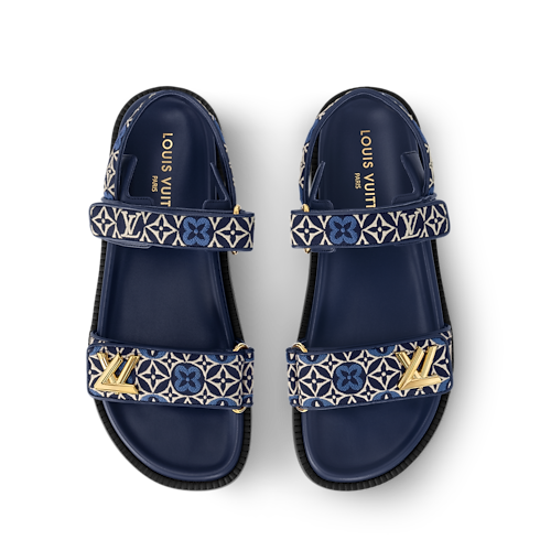 LV Sunset Flat Comfort Sandal in Women's Shoes Sandals and Espadrilles collections by Louis Vuitton (Product zoom)