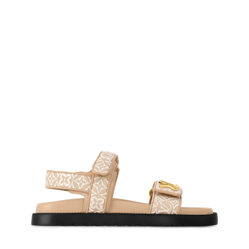 LV Sunset Flat Comfort Sandal in Women's Shoes Sandals and Espadrilles collections by Louis Vuitton (Product zoom)