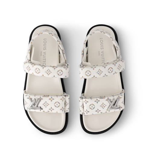 LV Sunset Flat Comfort Sandal in Women's Shoes Sandals and Espadrilles collections by Louis Vuitton (Product zoom)