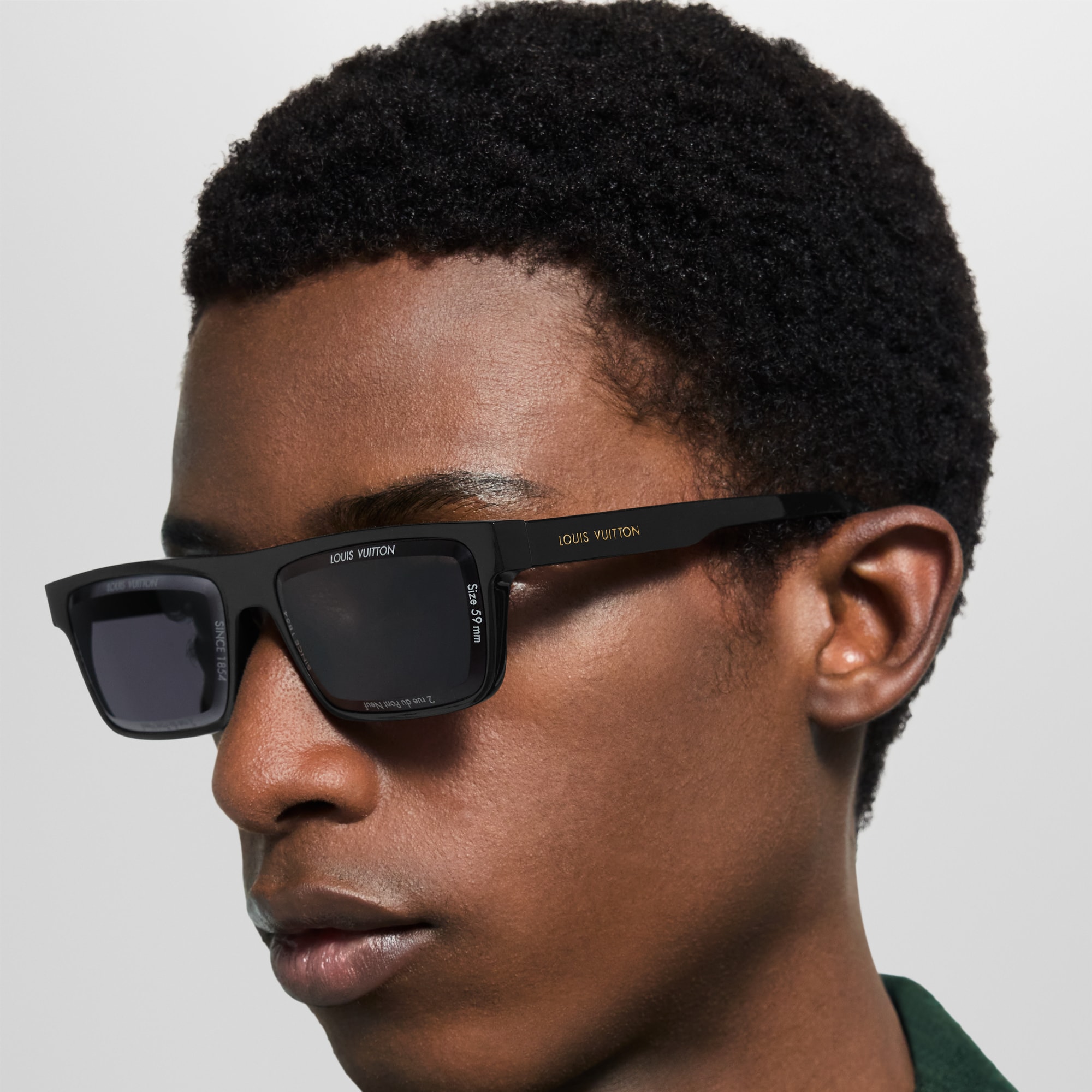 LV Super Vision Daily Low Square Sunglasses S00 in Men