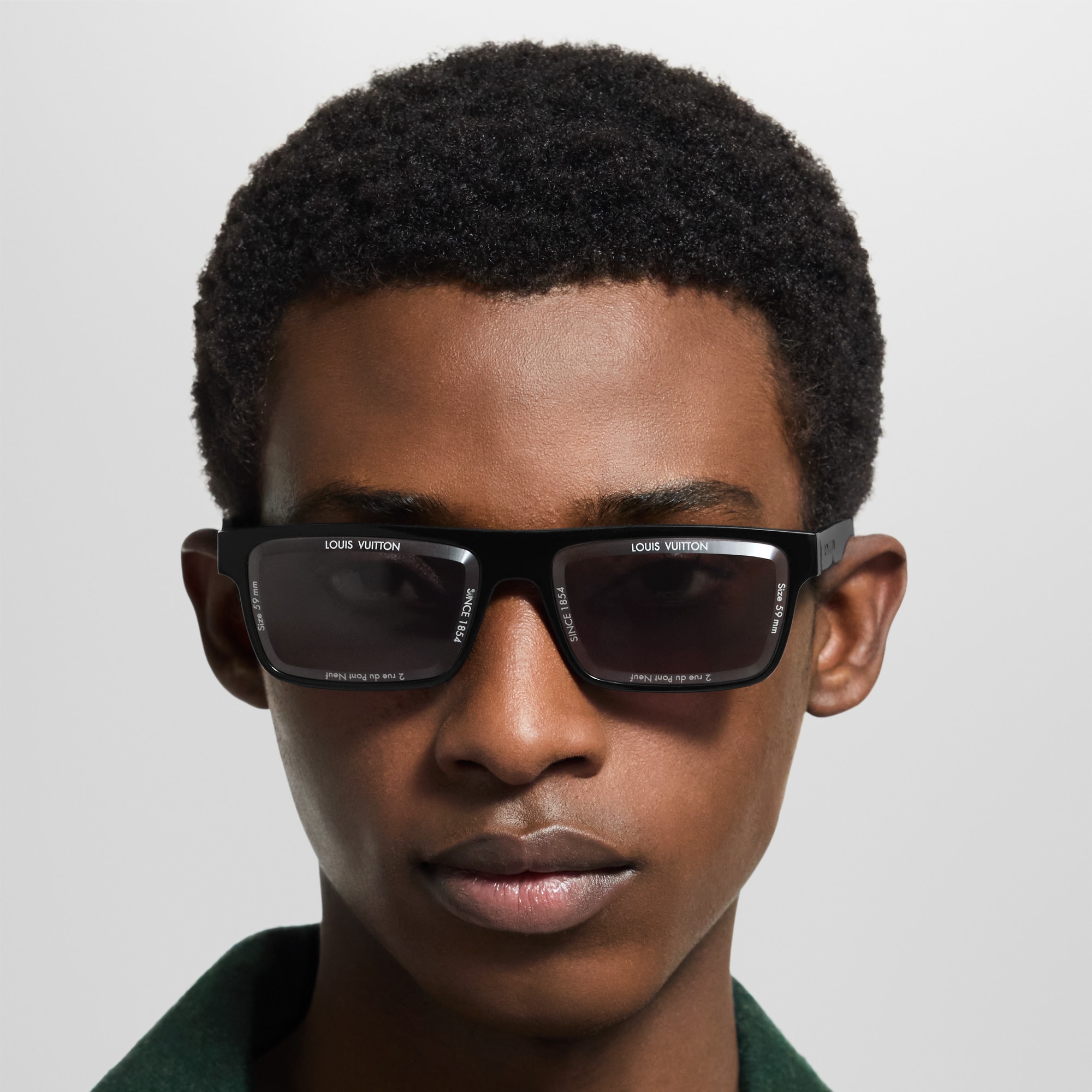 LV Super Vision Daily Low Square Sunglasses S00 in Men