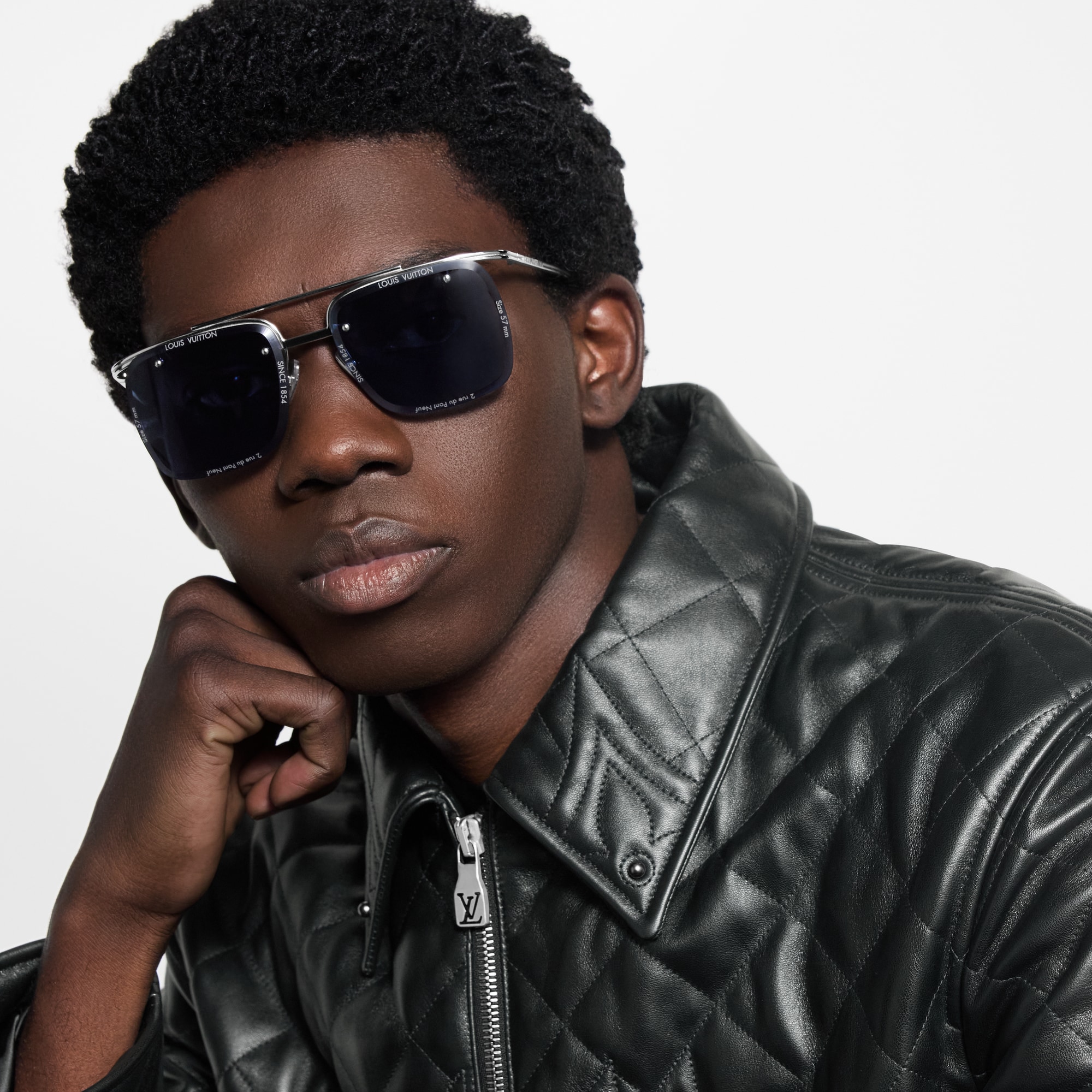 LV Super Vision Light Large Square Sunglasses S00 in Men