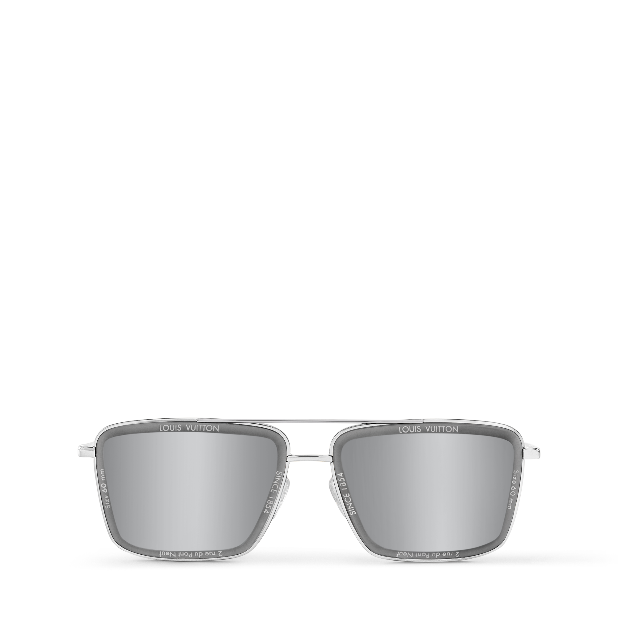LV Super Vision Metal Square Sunglasses S00 in Men