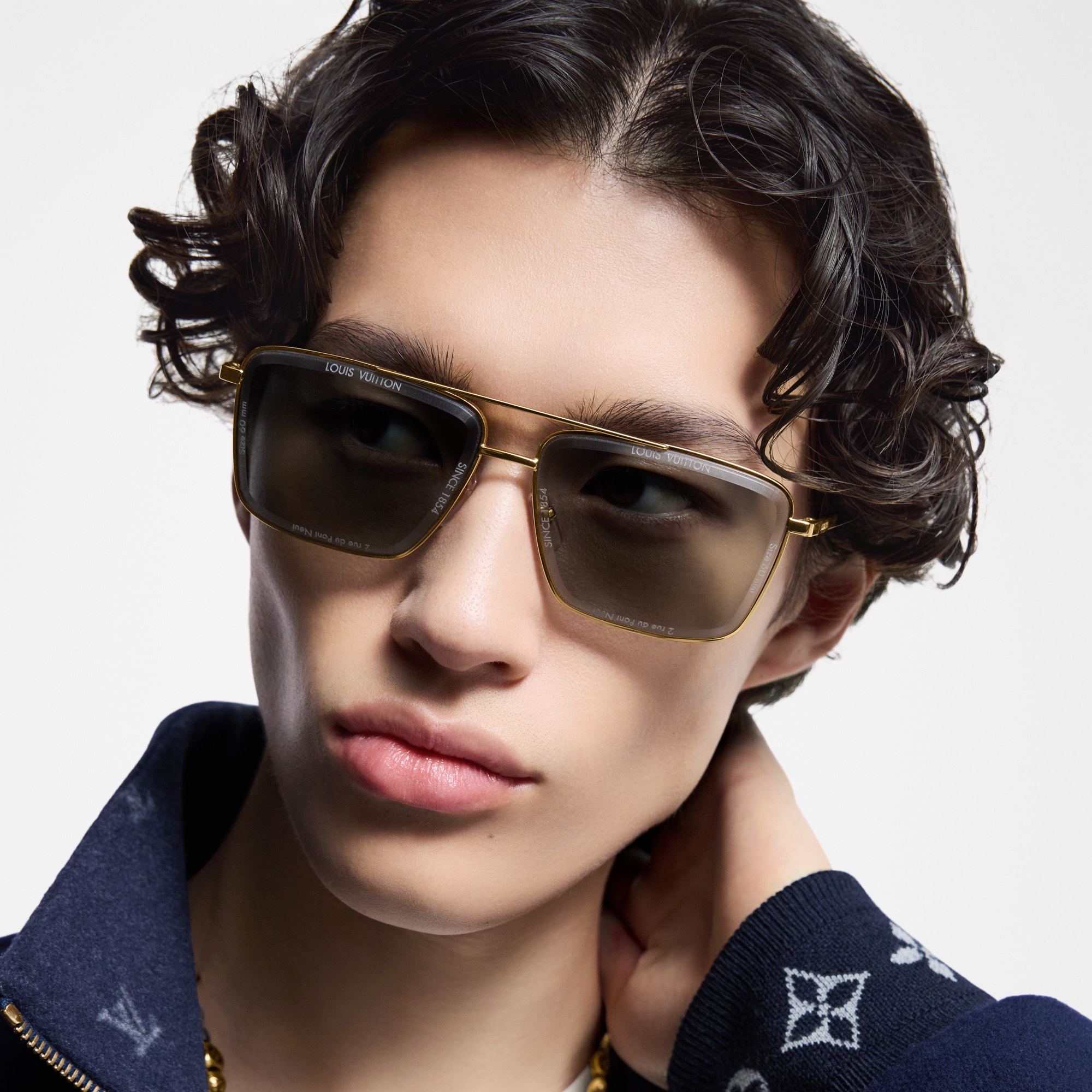 LV Super Vision Metal Square Sunglasses S00 in Men