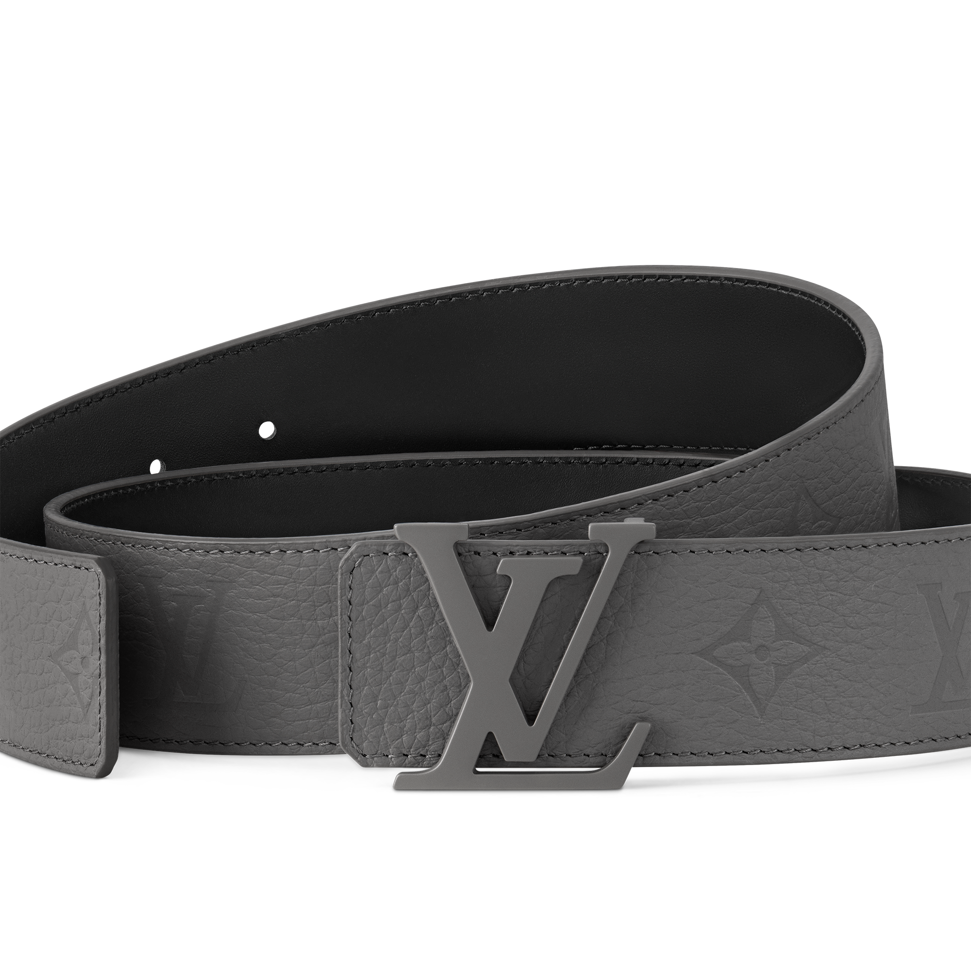 LV Taurillon 40mm Reversible Belt Taurillon Leather in Men