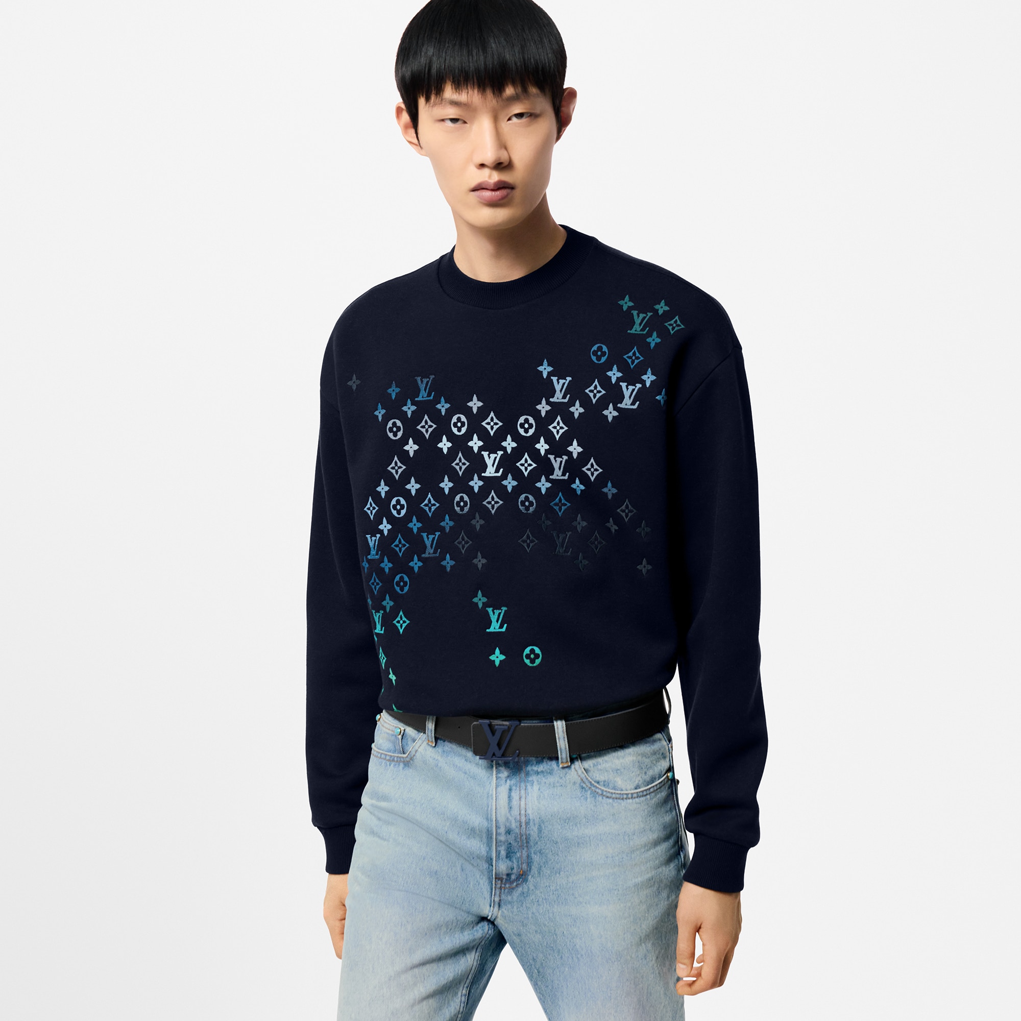 LV Taurillon 40mm Reversible Belt Taurillon Leather in Men