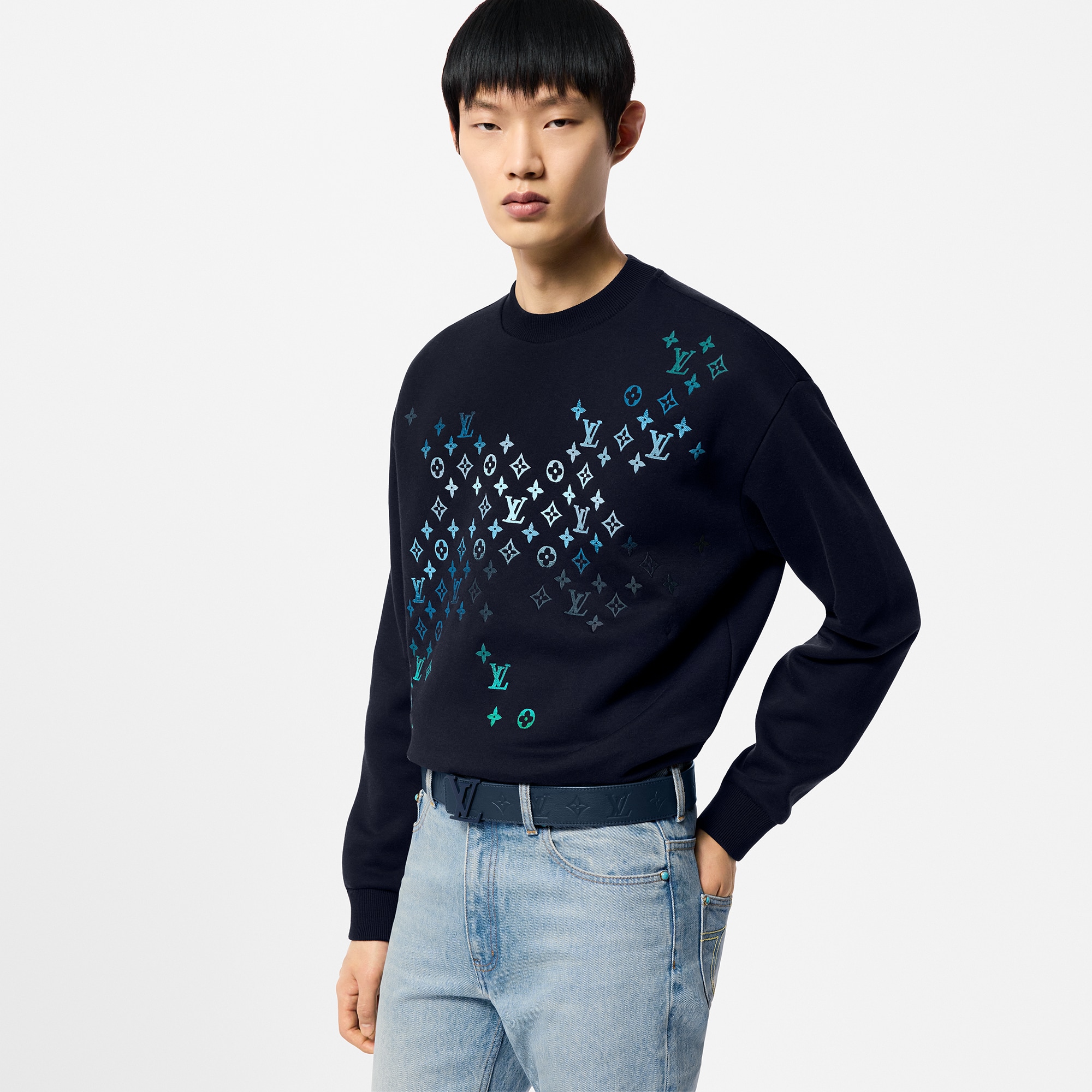 LV Taurillon 40mm Reversible Belt Taurillon Leather in Men