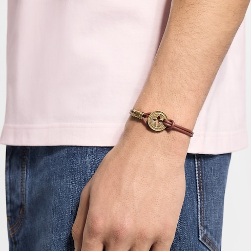 LV Tic Tac Toe Leather Bracelet in Men's Accessories All Accessories collections by Louis Vuitton (Product zoom)