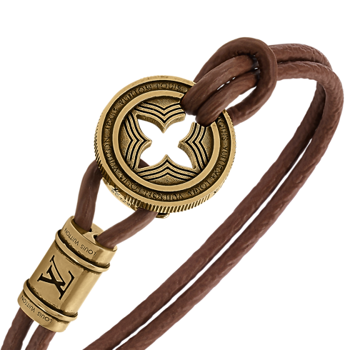 LV Tic Tac Toe Leather Bracelet in Men's Accessories All Accessories collections by Louis Vuitton (Product zoom)