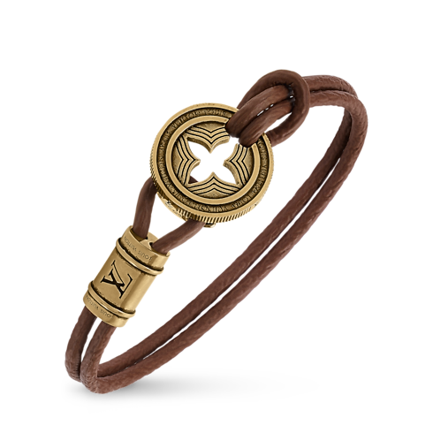 LV Tic Tac Toe Leather Bracelet in Men's Accessories All Accessories collections by Louis Vuitton (Product zoom)