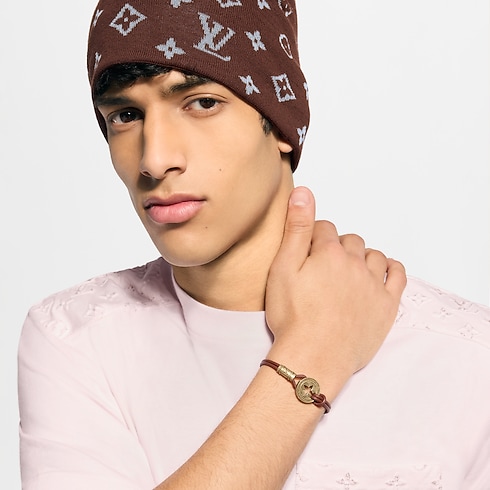 LV Tic Tac Toe Leather Bracelet in Men's Accessories All Accessories collections by Louis Vuitton (Product zoom)