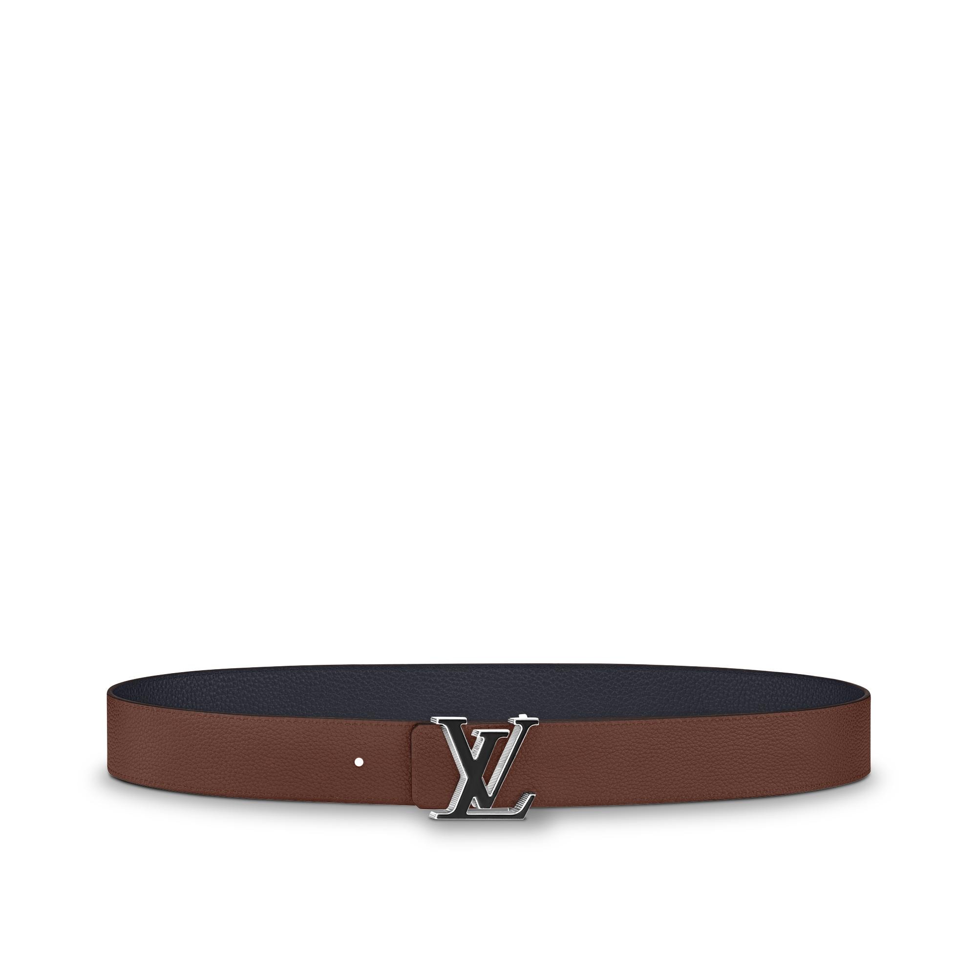 LV Tilt 40mm Reversible Belt Taurillon Leather in Men