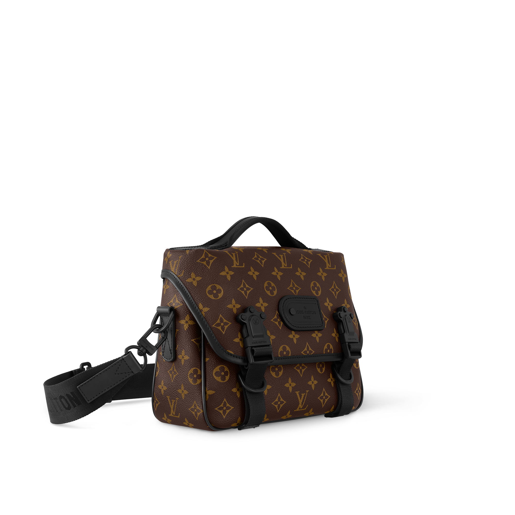 LV Trail Messenger Monogram Macassar Canvas in Men