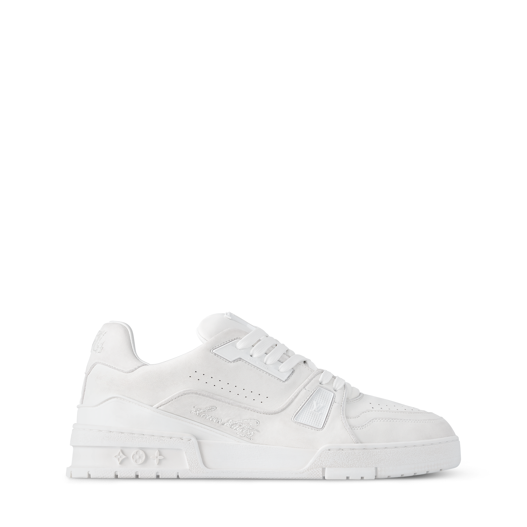 LV Trainer Distressed Sneaker  in Men