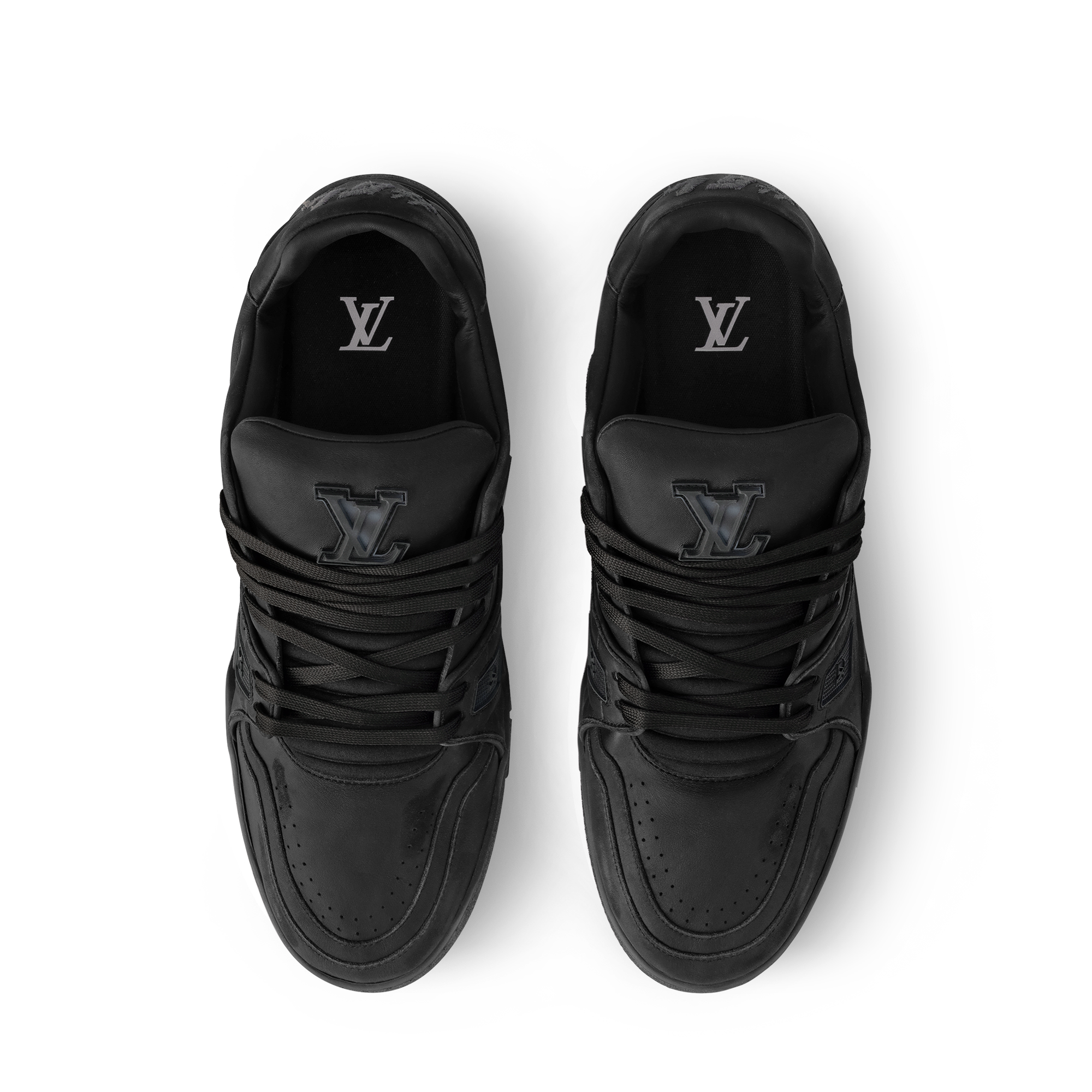 LV Trainer Distressed Sneaker  in Men