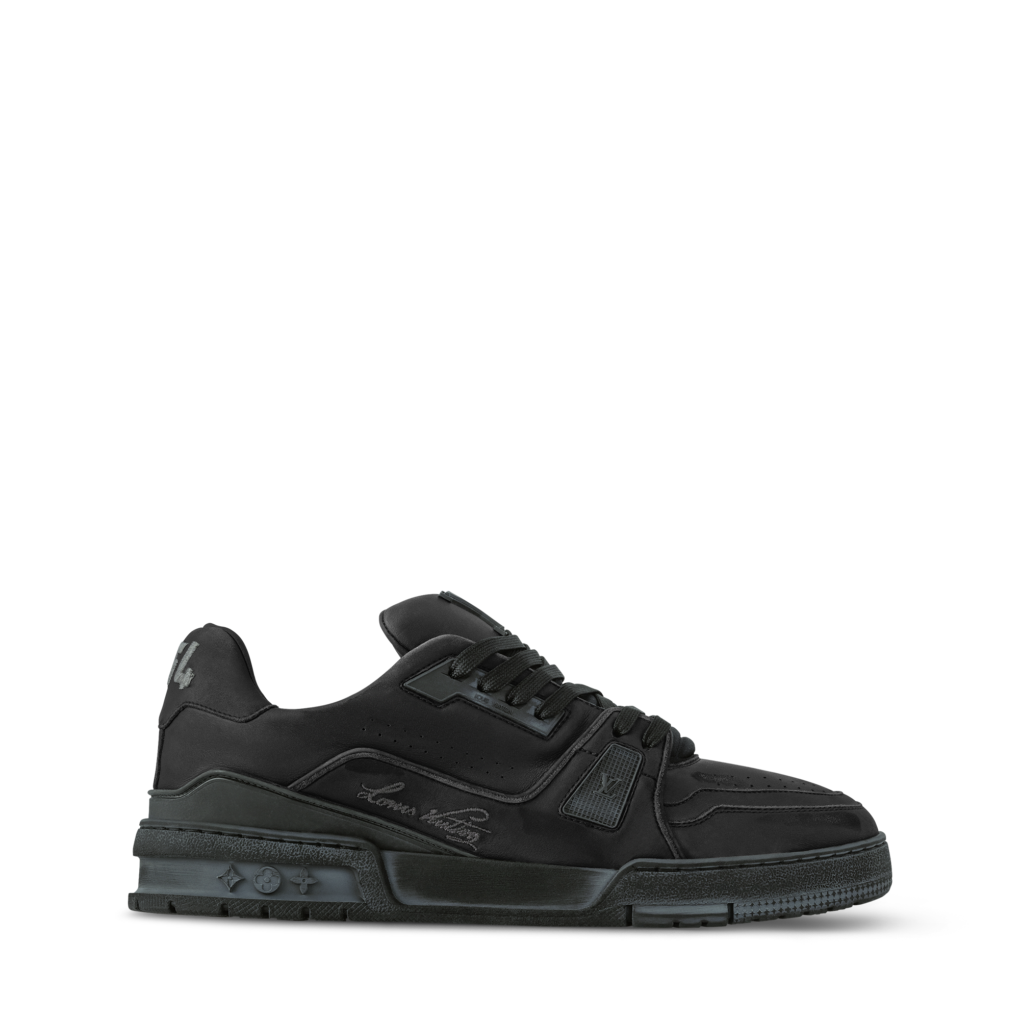 LV Trainer Distressed Sneaker  in Men