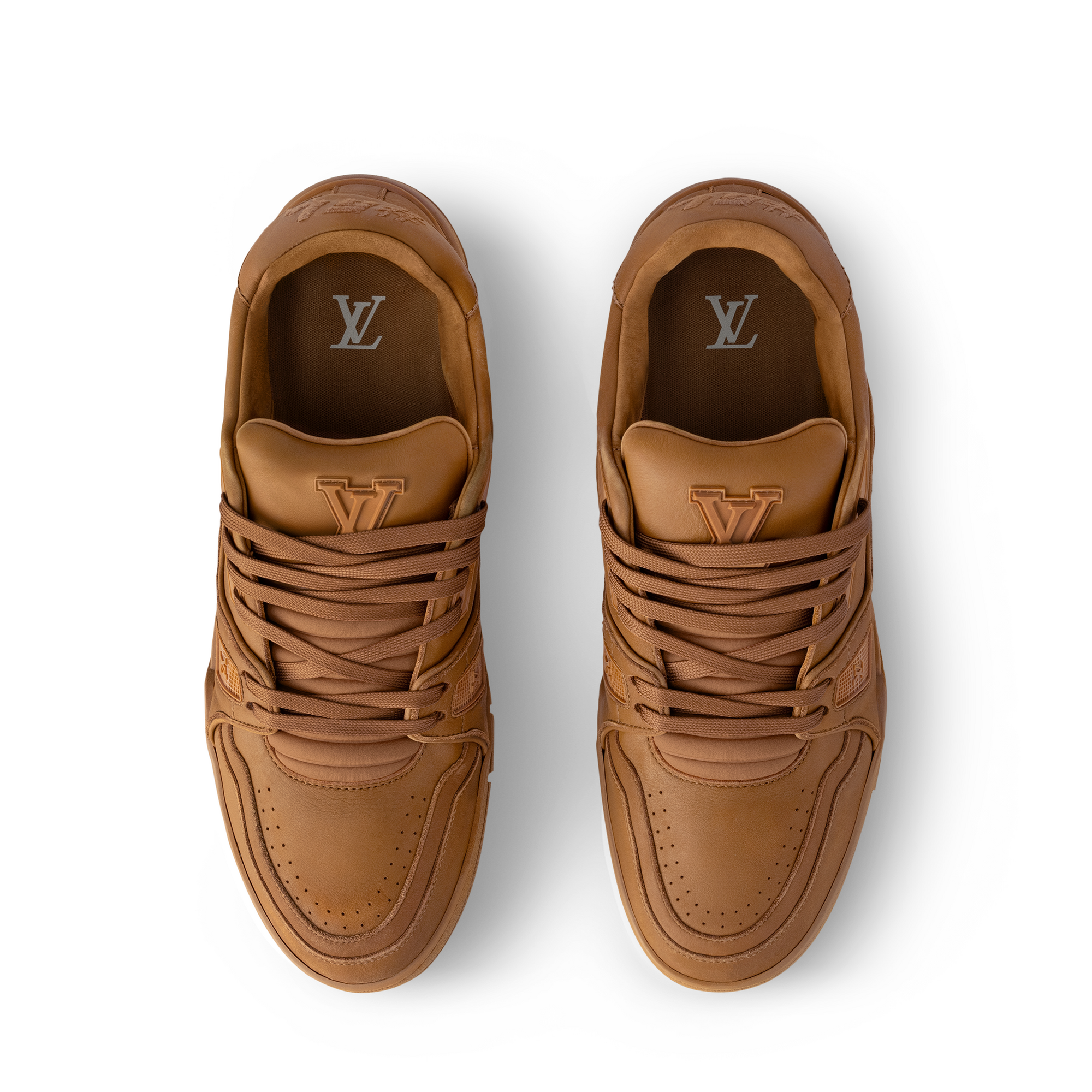 LV Trainer Distressed Sneaker  in Men