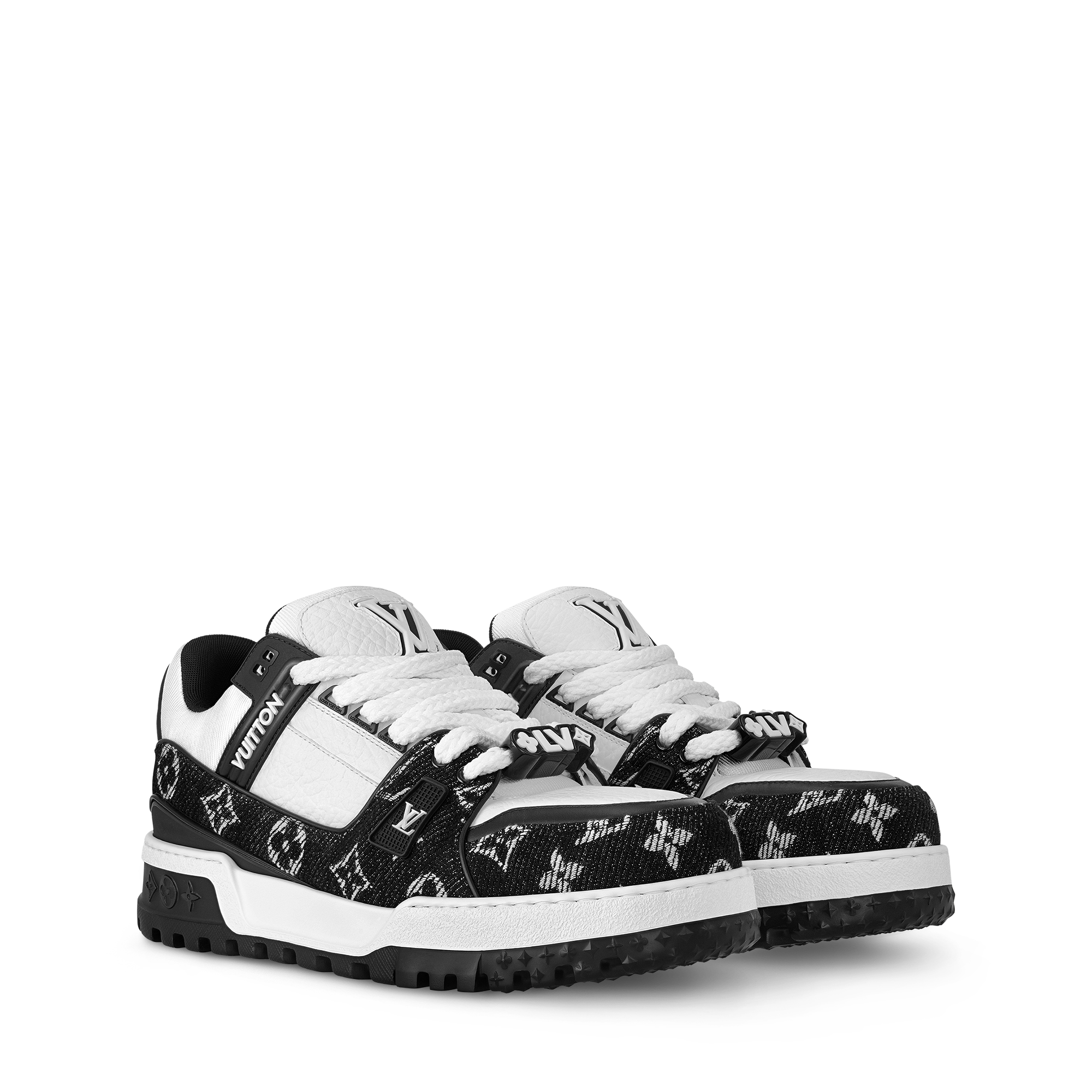 LOUIS VUITTON / LV LINE SNEAKER 中古 LV9.5 - 靴