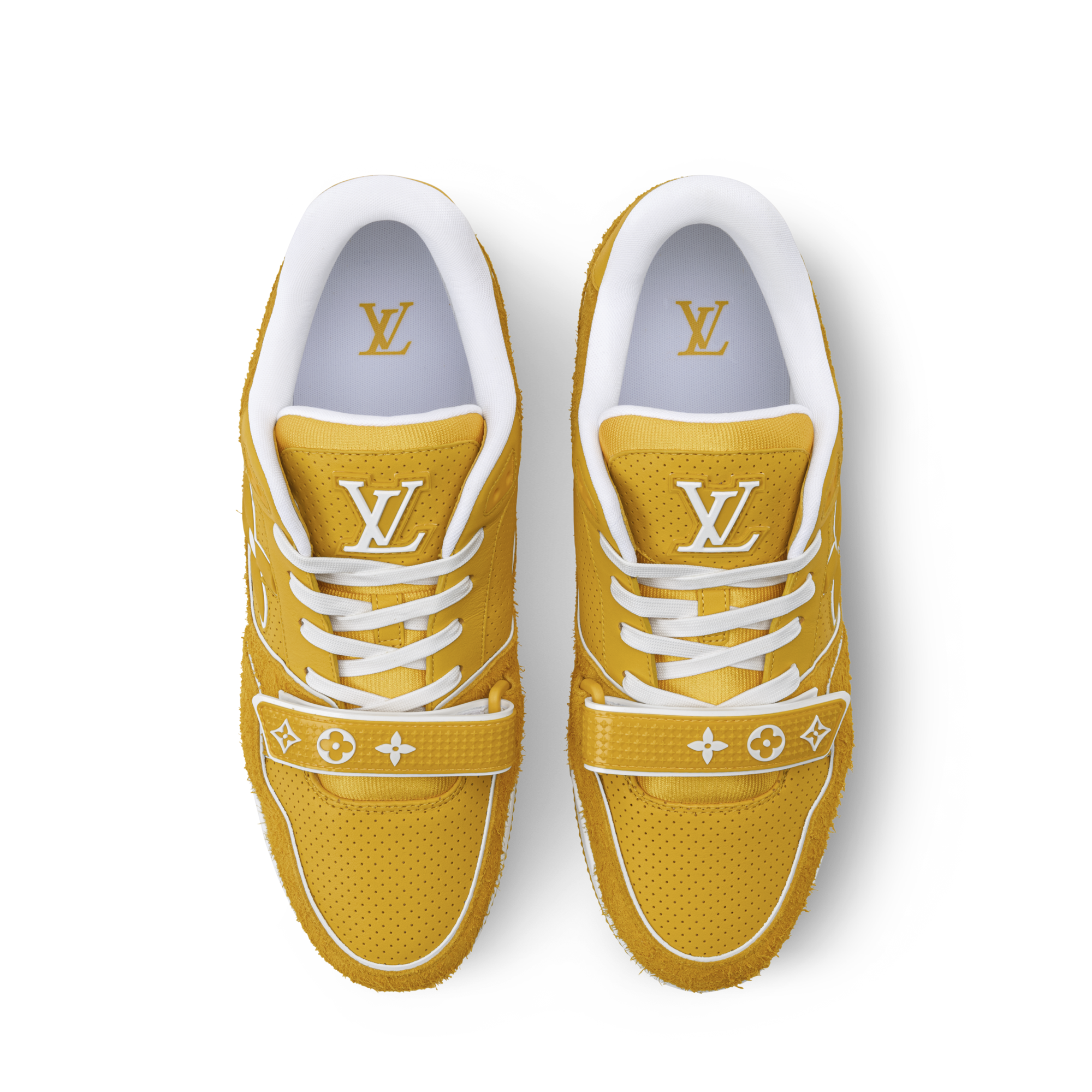 Mubriq Louis Vuitton Yellow Sneakers Louis Vuitton Trainer Yellow 