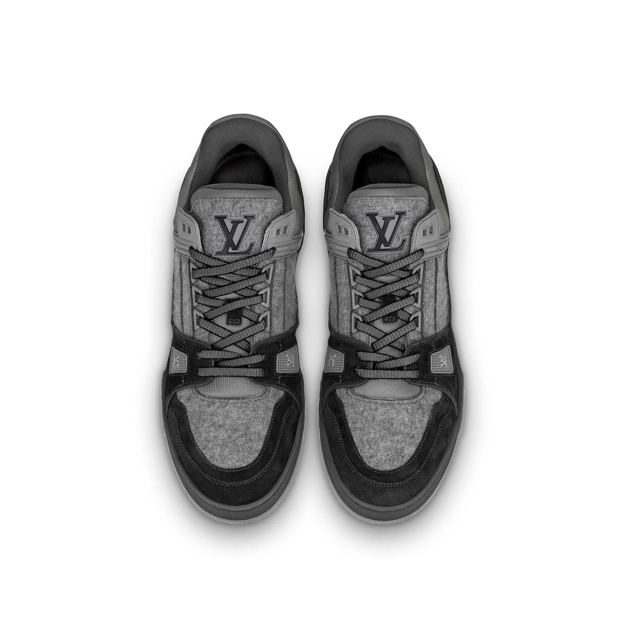 louis vuitton black trainers