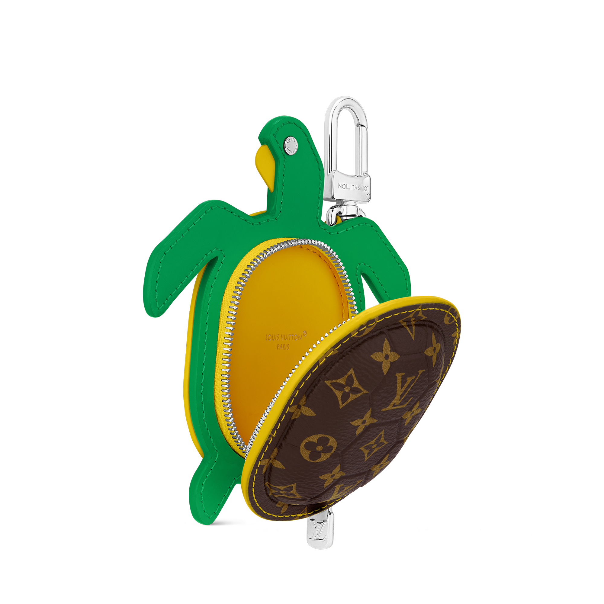 LV Turtle Pouch Bag Charm S00 in Men