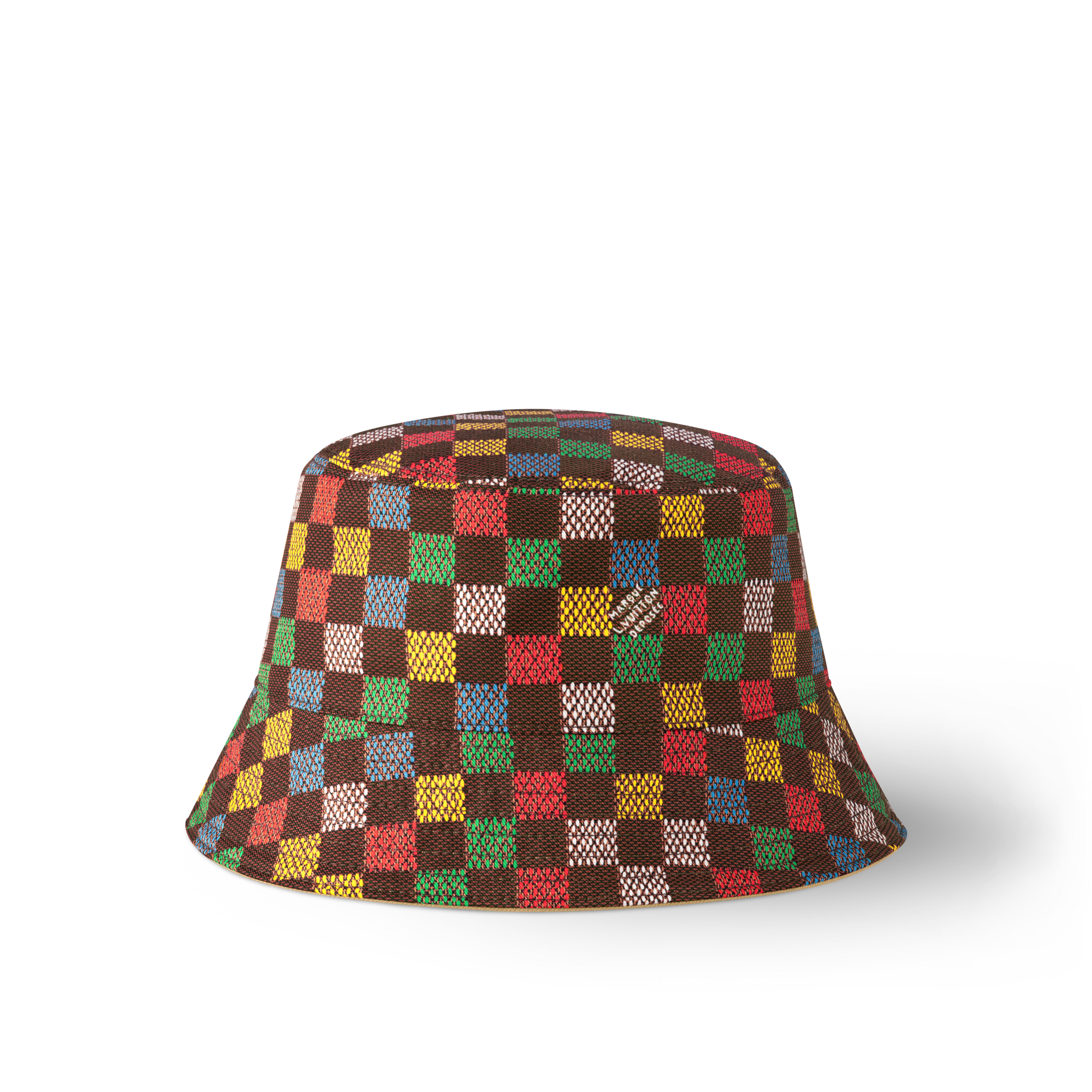 LV Vers Damier Reversible Bucket Hat S00 in Men