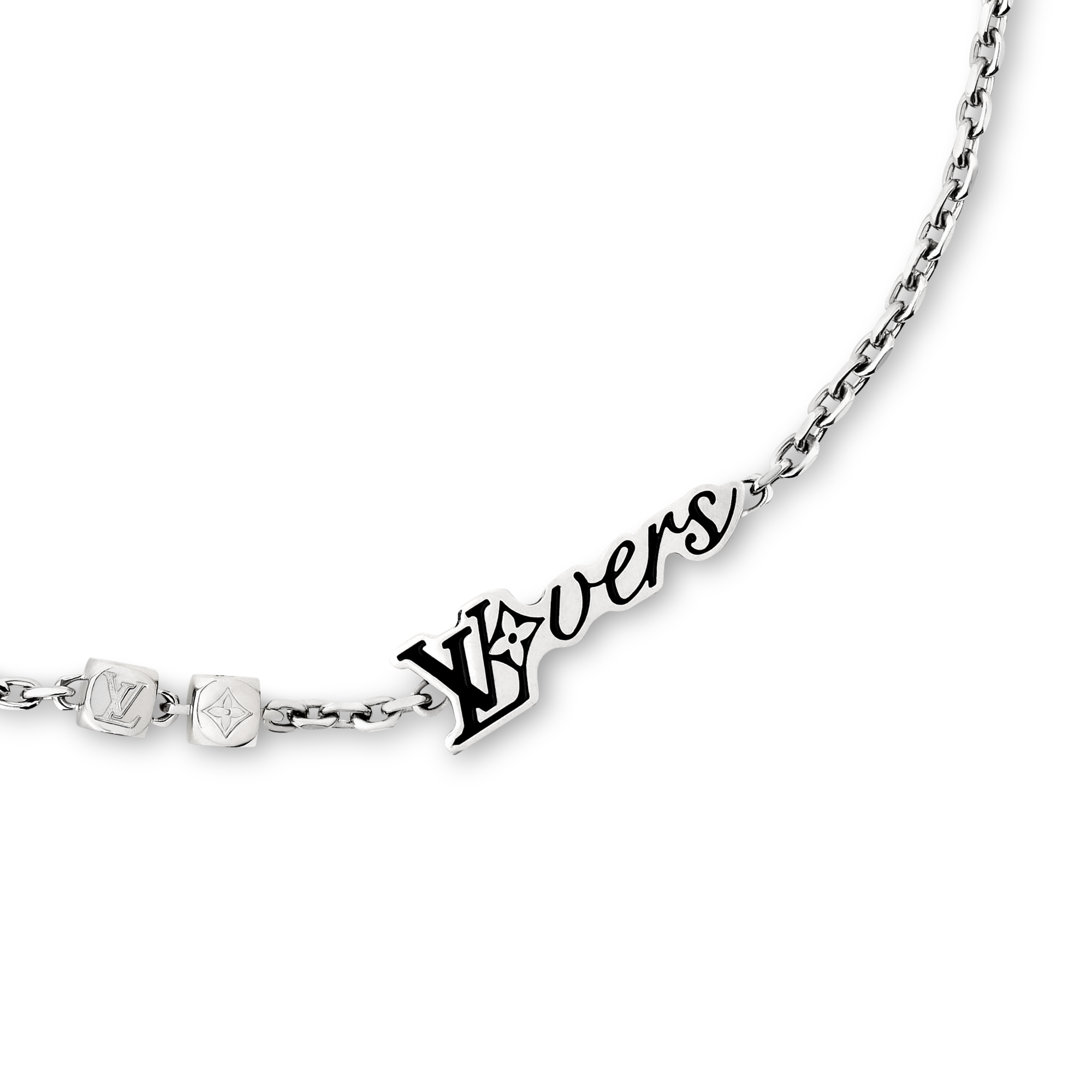 LV Vers Dice Necklace S00 in Men