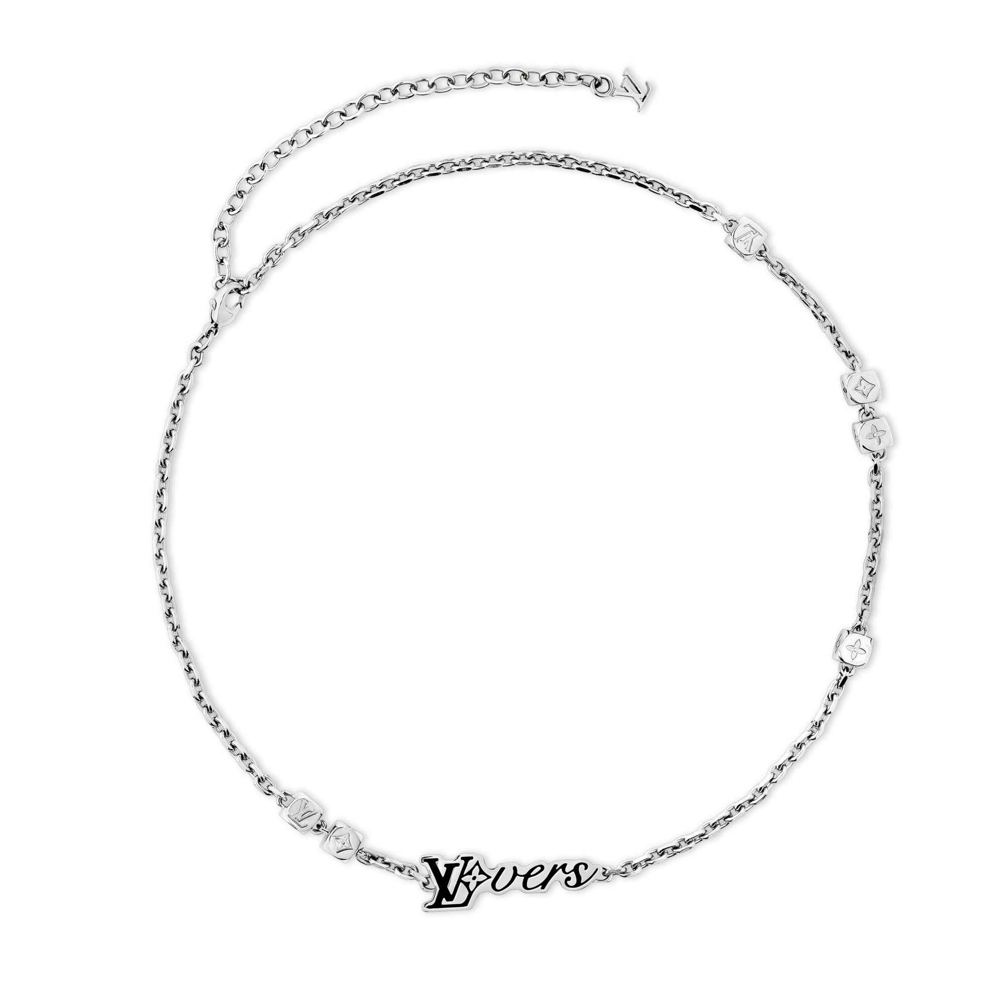 LV Vers Dice Necklace S00 in Men