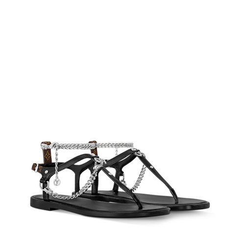 LV Vibe Flat Thong in Women's Shoes Sandals and Espadrilles collections by Louis Vuitton (Product zoom)