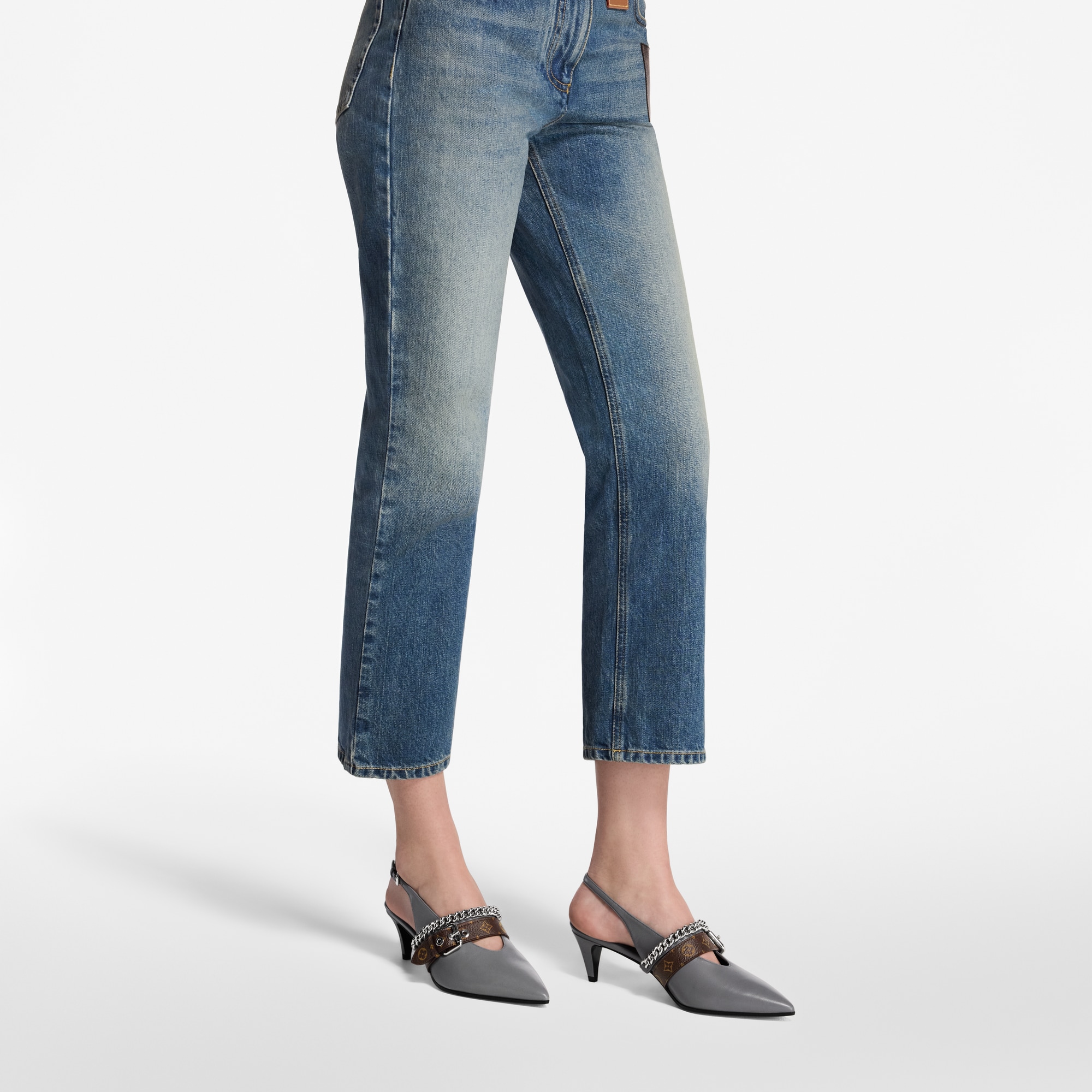 LV Vibe Slingback Pump  in Women