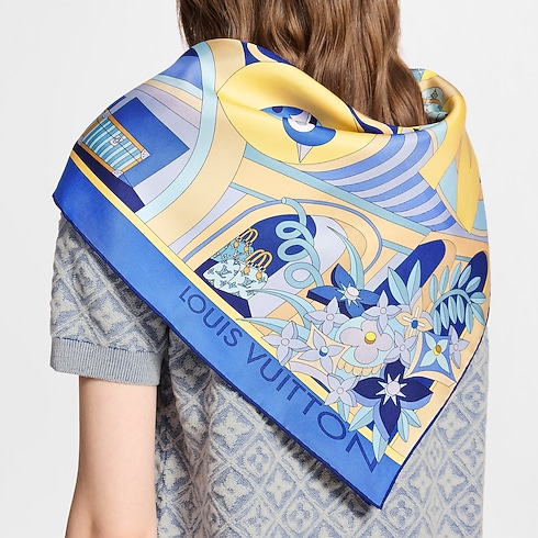 LV Wonderland Square 90 S00 in Women's Accessories Silk Squares and Bandeaus collections by Louis Vuitton (Product zoom)