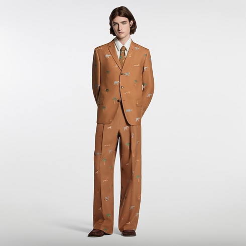 LV x The Darjeeling Limited Single-Breasted Jacket in Men's Ready to Wear Blazers and Jackets collections by Louis Vuitton (Product zoom)
