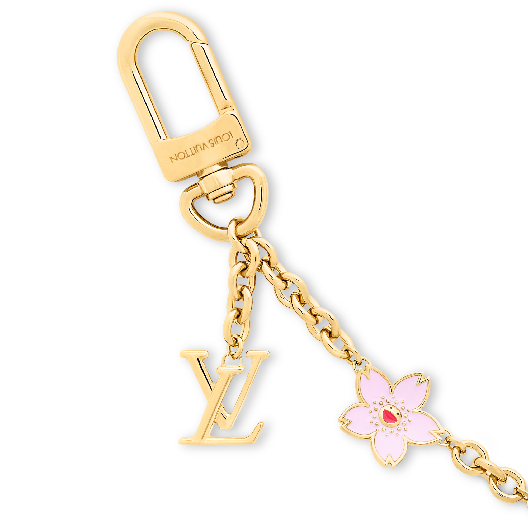LV x TM Cherry Blossom Bag Chain S00 in Women