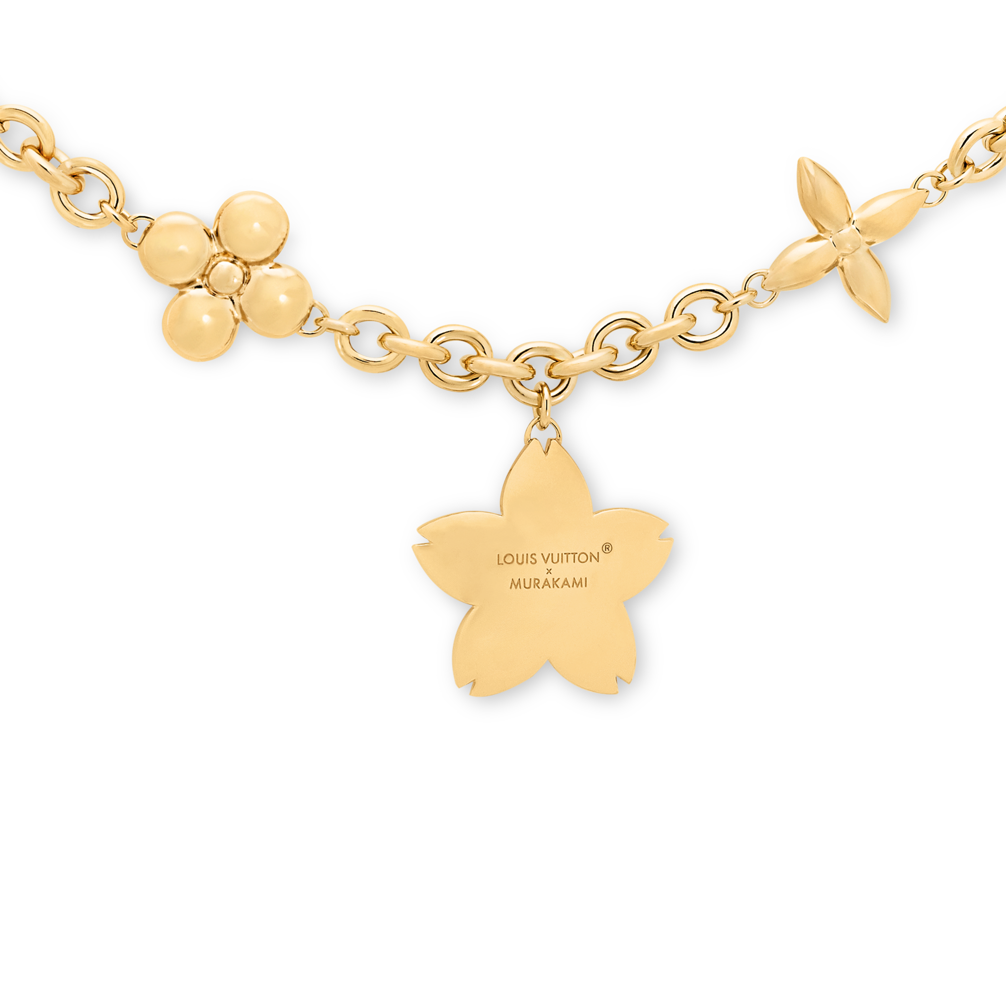 LV x TM Cherry Blossom Bag Chain S00 in Women