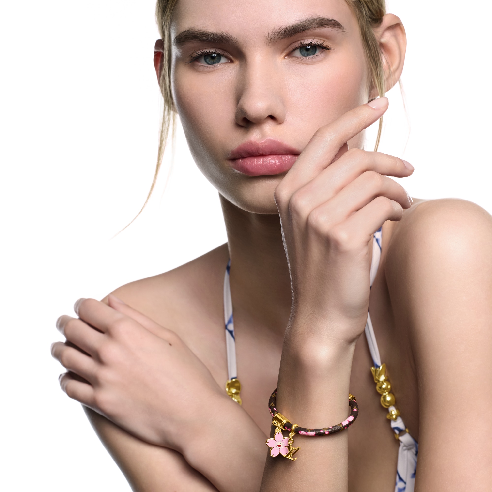 LV x TM Cherry Blossom Bracelet Other Leathers - Fashion Jewelry 