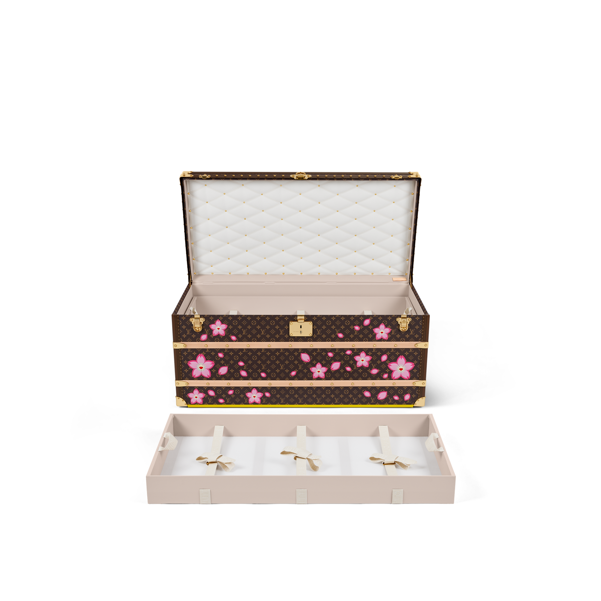 LV x TM Courrier Lozine 110 Other Monogram Canvas in Trunks, Travel and Home