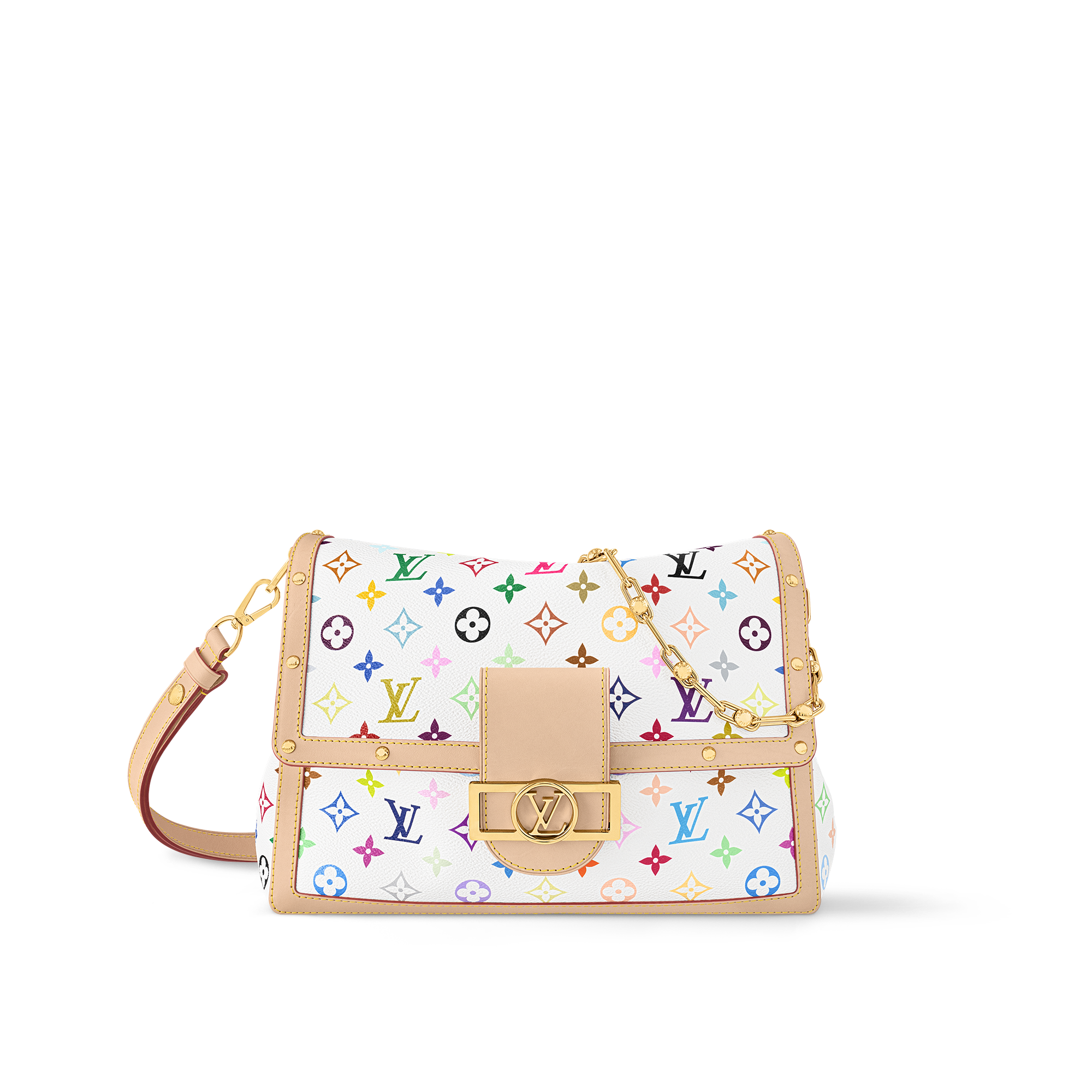 LV x TM Dauphine Soft GM Other Monogram Canvas in Bags and Small Leather Goods