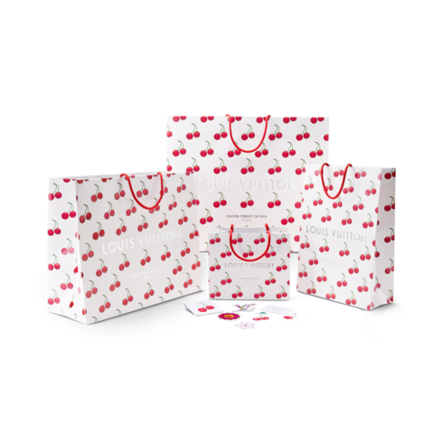 LV x TM Denim Cerise Scrunchy S00 in Women's Accessories Hair Accessories collections by Louis Vuitton