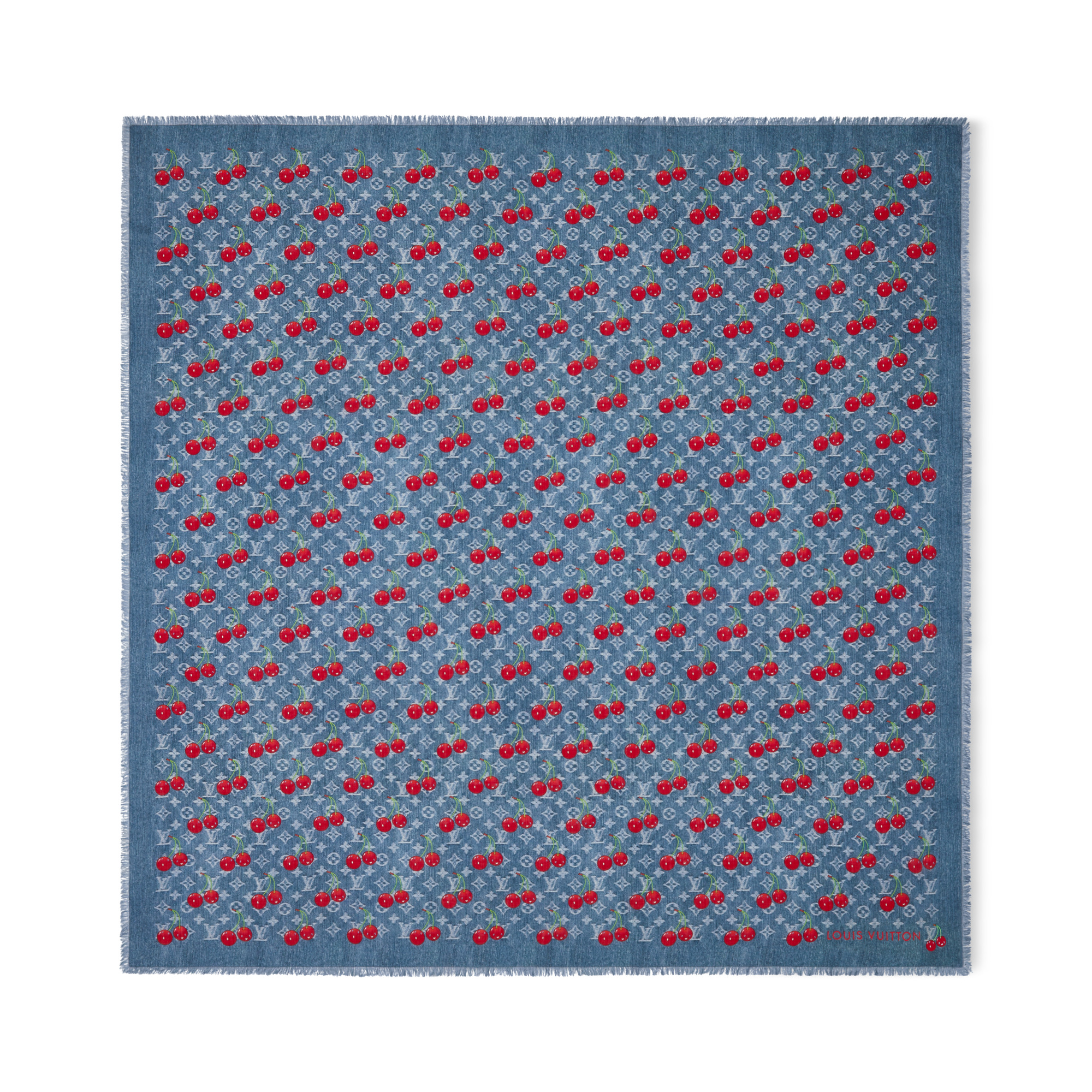 LV x TM Denim Cerise Shawl S00 in Women